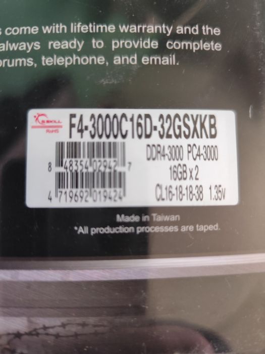 Memorii 32gb ddr4 cl16