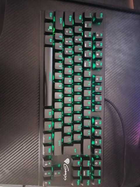 Клавиатура Genesis Thor Tkl 300 green (blue switch)