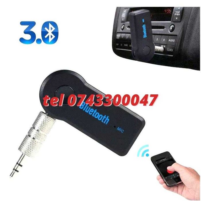 Adaptor Bluetooth Cu Jack 35mm Car Kit Bluetooth Music Receiver