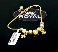Bijuteria Royal brățară din aur 14k 6.35 gr