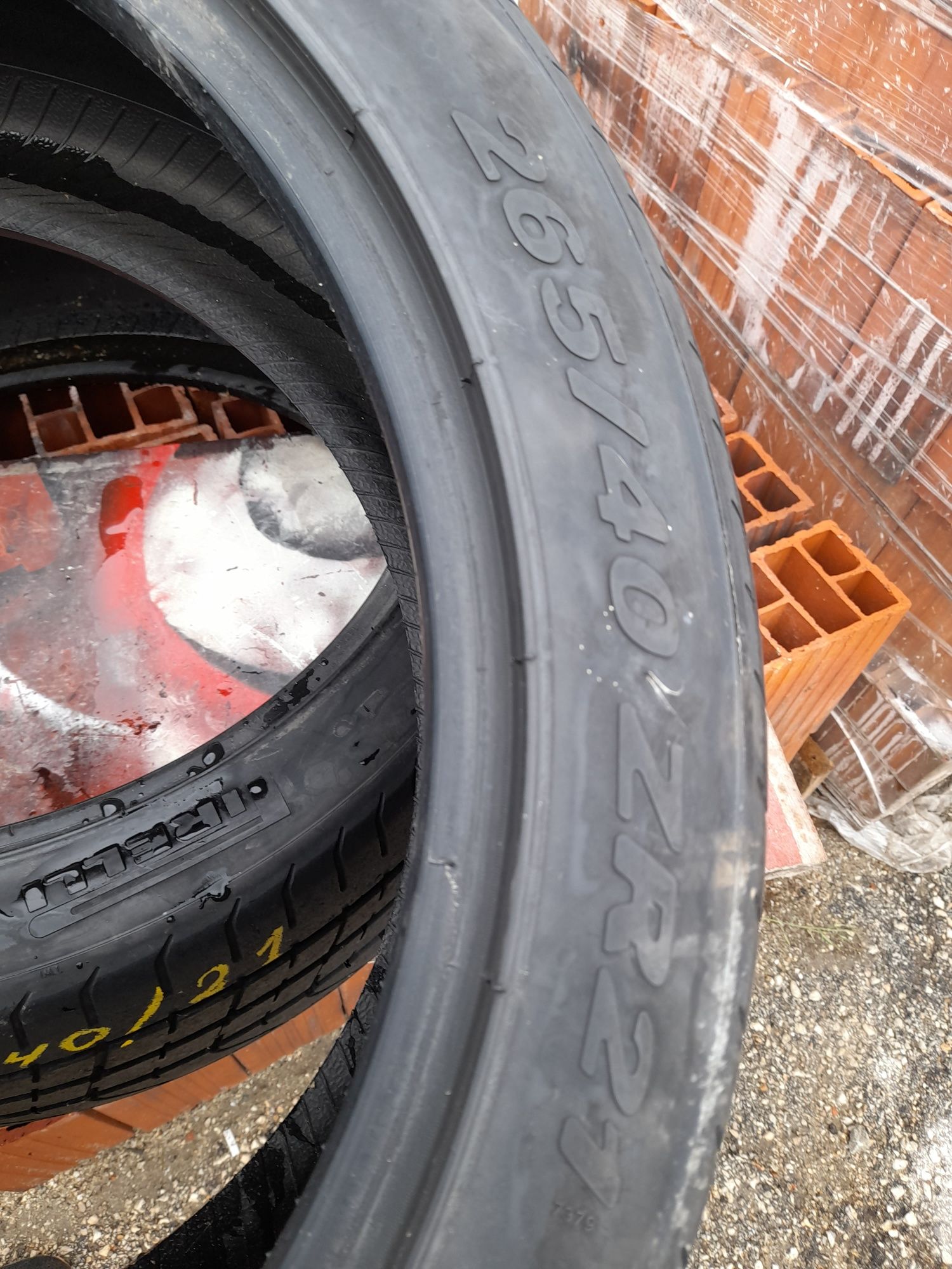 2бр.265/40/21 PIRELLI