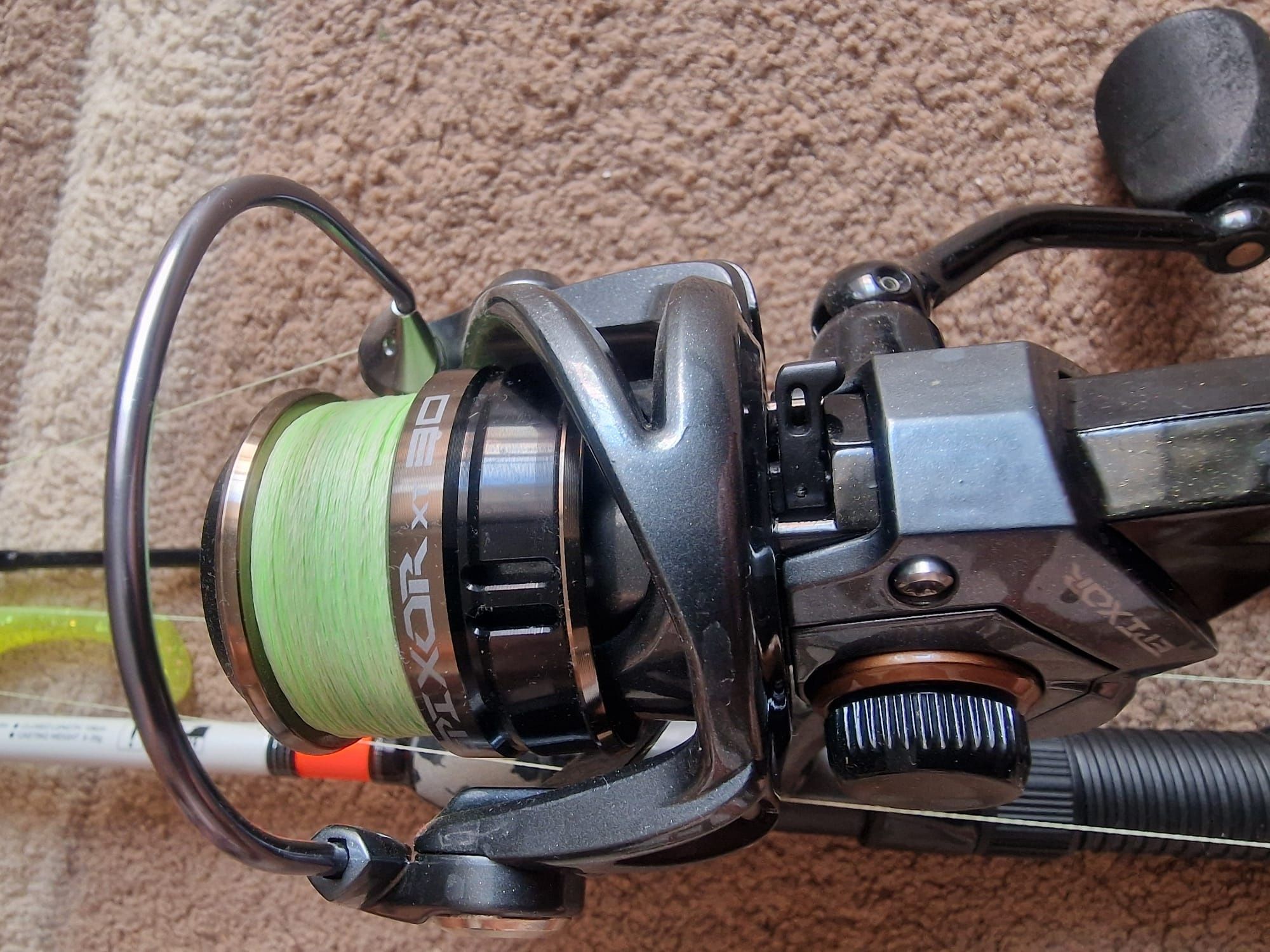 Combo spinning format din Lanseta Daiwa Ninja și Mulineta Okuma Epixor