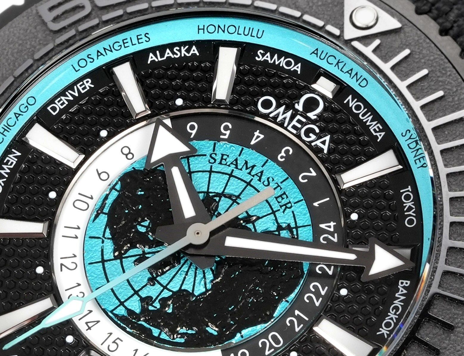 Omega Seamaster Planet Ocean Worldtimer