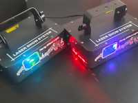 Laser 800mw(0.8W) 2in1, DMX 512 RGB Efecte Lumini DJ Derby