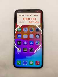 iPhone 11 pro max 64gb baterie 93% amanet Lazar Crangasi 43204