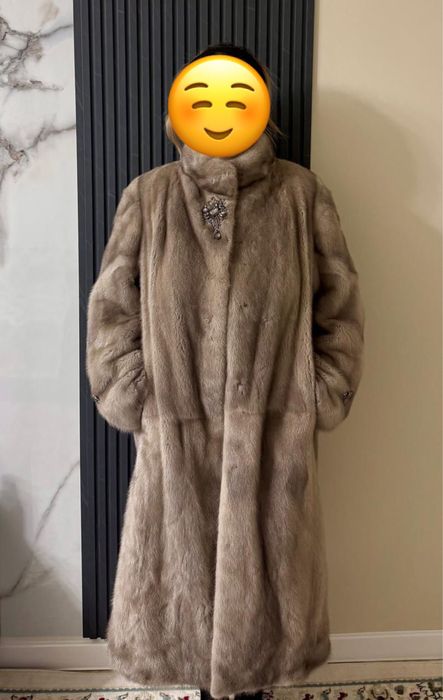 Норковая шуба длинное