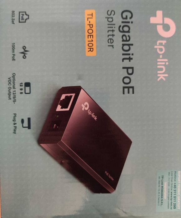 Гигабитов PoE сплитер TP Link