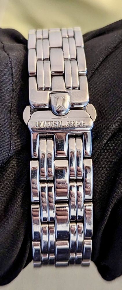 Ceas Universal Geneve Compax chronograph lemania ca Omega speedmaster