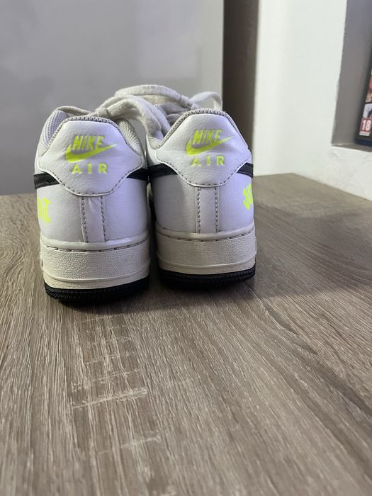 Nike Air Force 1 Low GS White Volt