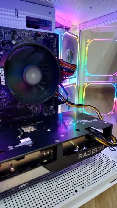 Pc gaming Rx 6600/Ryzen 5 3600/16gb ram Gta V Fortnite Cs 2