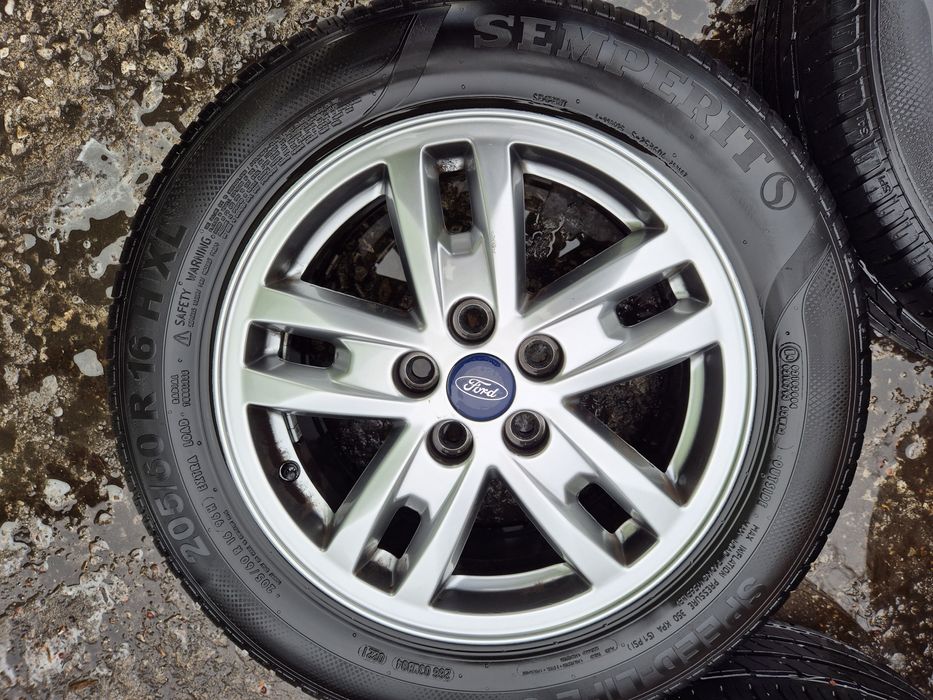 4бр алуминиеви джанти за Форд канект,мондео,фокус/ 6.5ж Х16/ ет50/