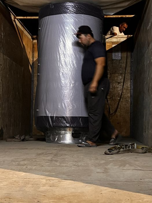 Бойлер - катта хажмлик, 1500 литр. Нержавейка, эмаль