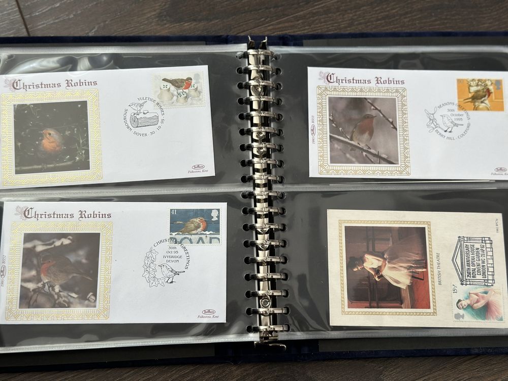 Colectie carti postale cu timbru