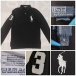 Tricou Polo Ralph Lauren mărimea S bărbat bumbac mânecă lungă casual