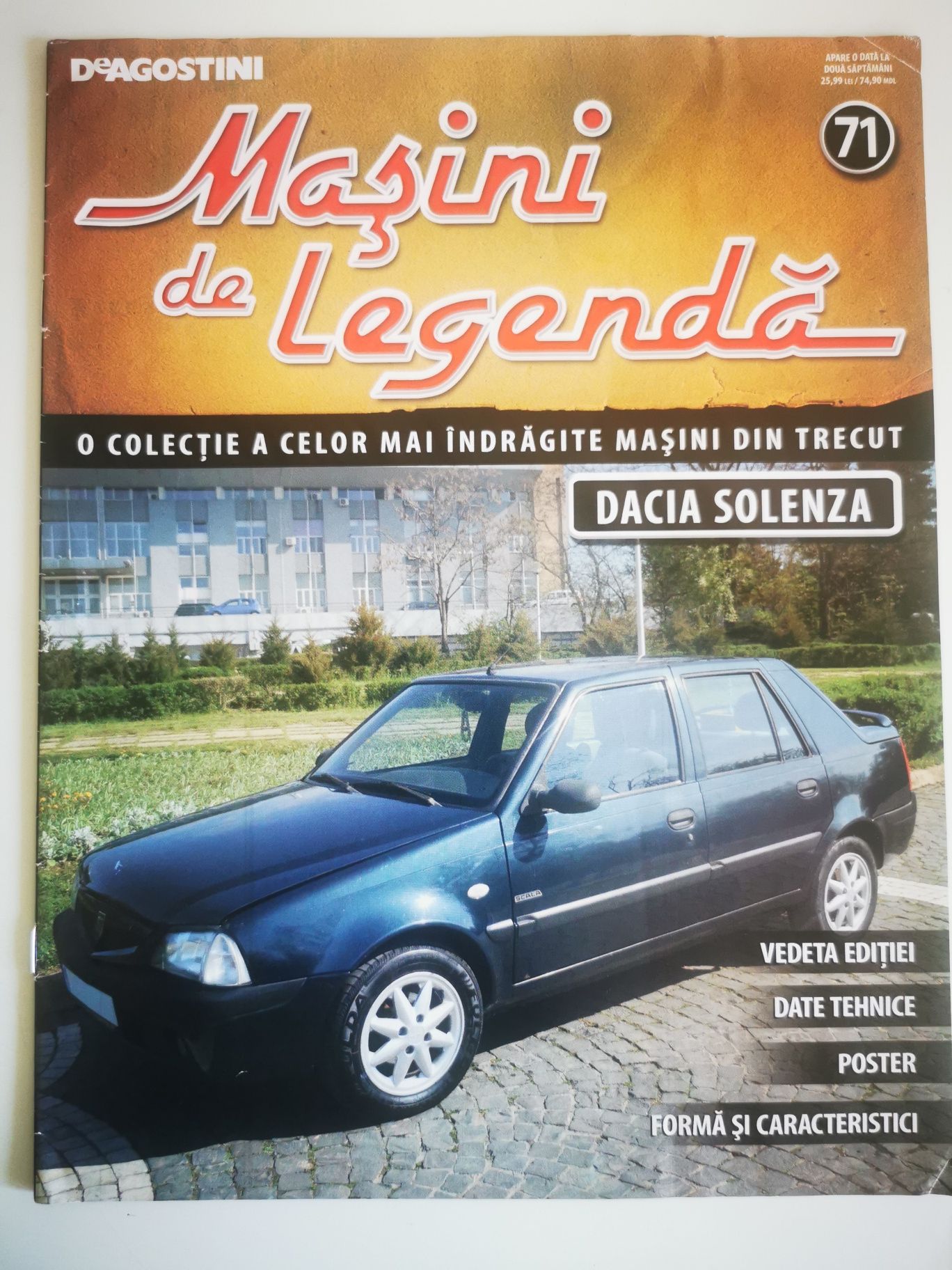 Revista Masini de legenda ARO Olcit LADA Dacia Solenza/2000 Oltena