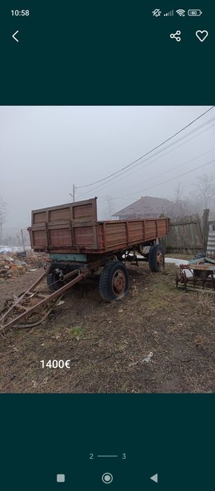 Remorca tractor  Rm 2