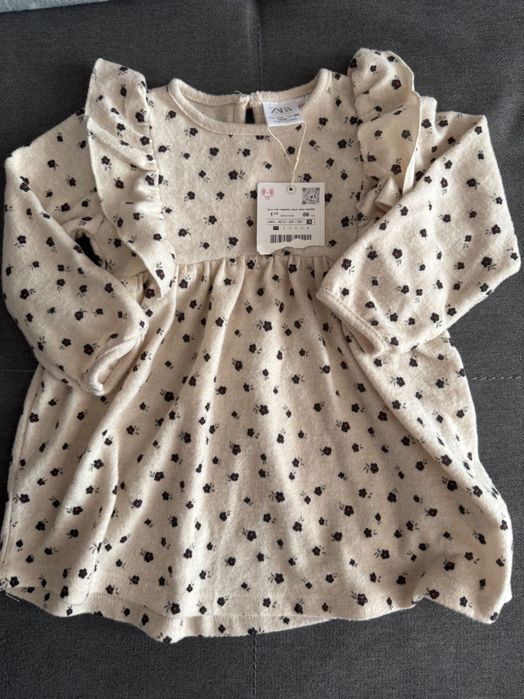 Бебешки рокли Mayoral, Guess, Zara, Primark, нови, с етикети 6м.-1.6м.