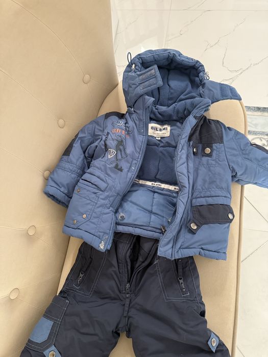 Детский зимний комбинезон ! рост 80 см