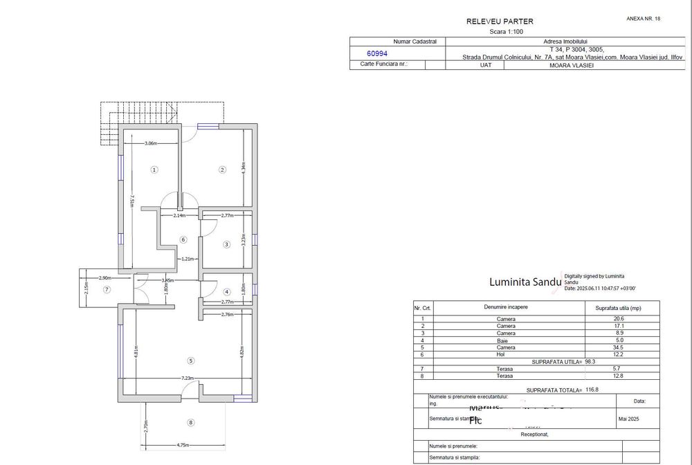 De vanzare Casa din Livada - Moara Vlasiei