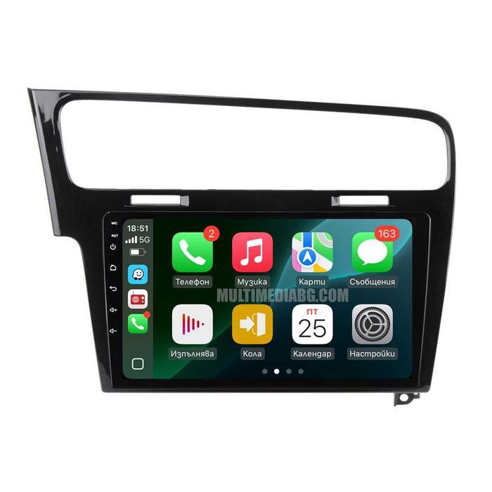 Volkswagen Golf 7 2013г-2017г Мултимедия Навигация Android