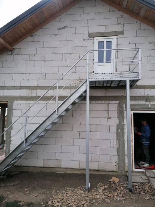 Scara metalica zincata