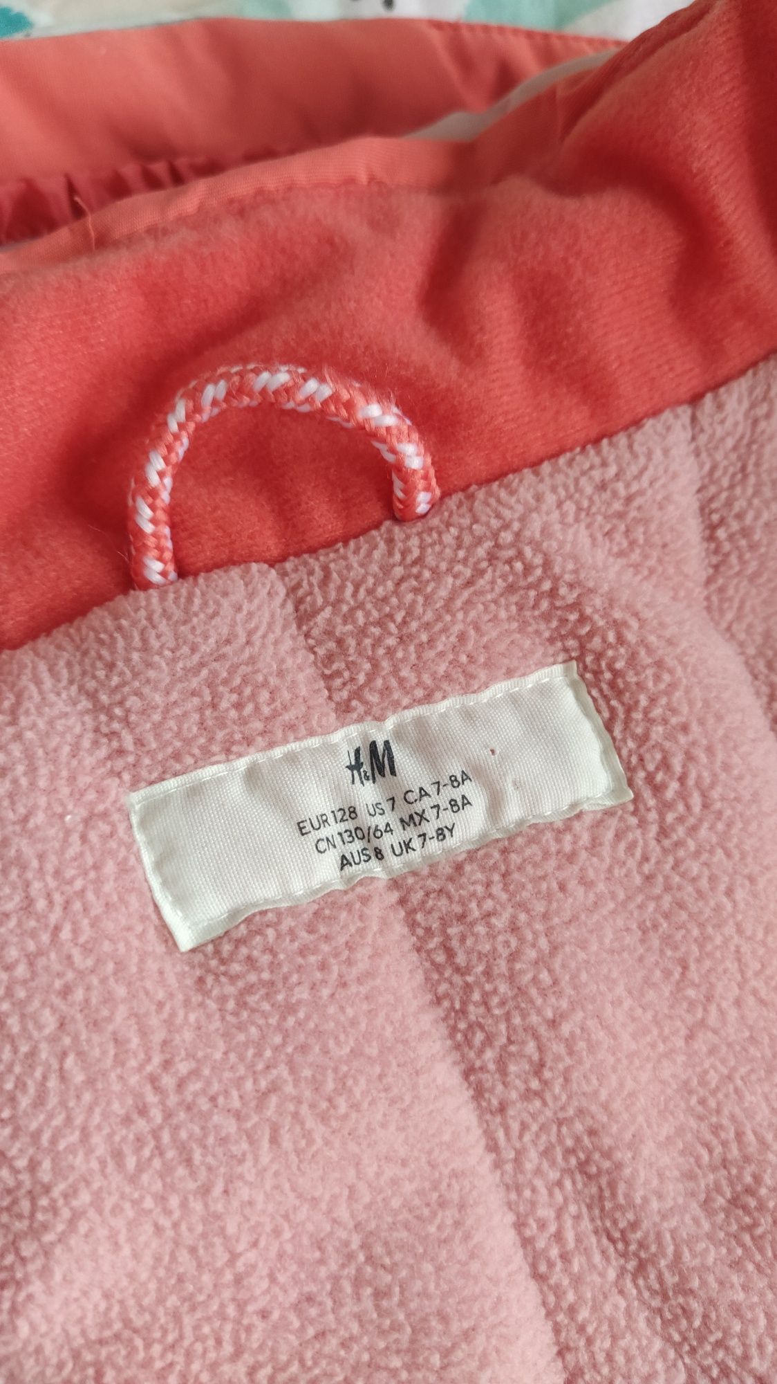 Детско зимно непромокаемо ски яке H&M - 128 см.