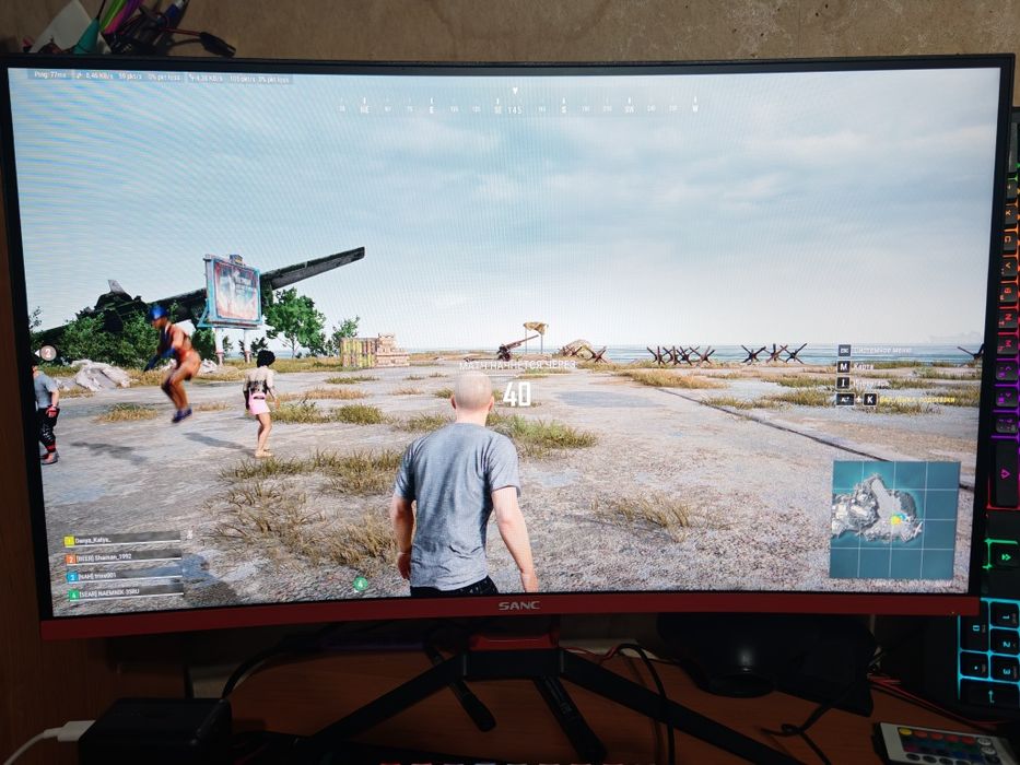 Обменяю монитор Sanc