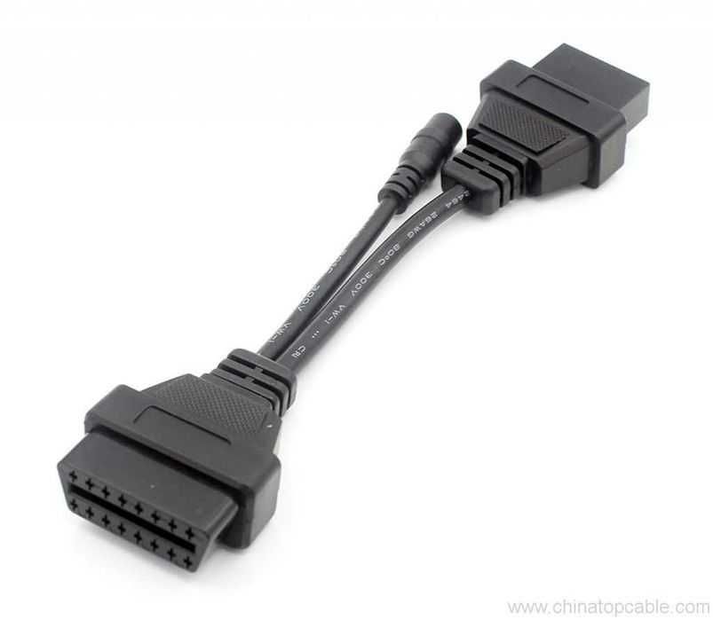 Кабел преходник-Fiat ,Lancia,Alfa Romeo-3pin,mitsubishi 12pin към obd2