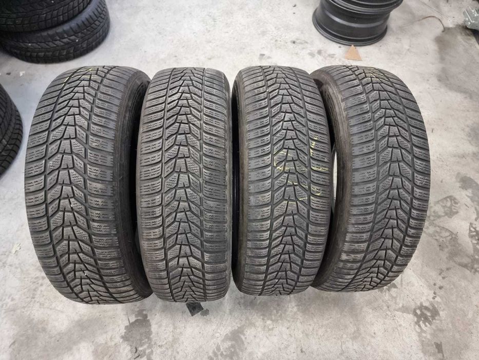 4 Anvelope IARNA 215.65.17 'Hankook' [dot 2021] ; stare buna