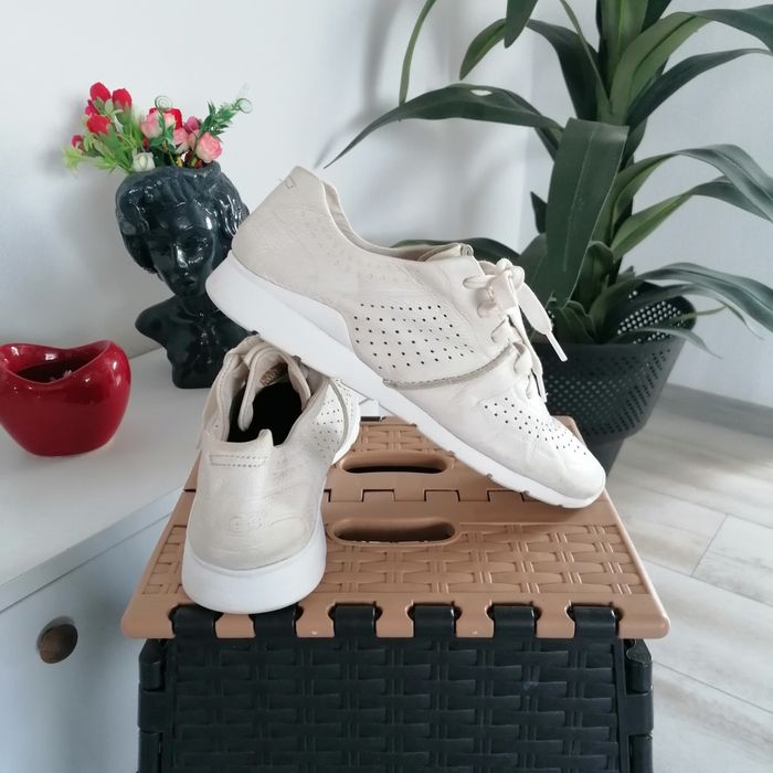 UGG, pantofi sport casual femei, Sneakers damă, piele naturală