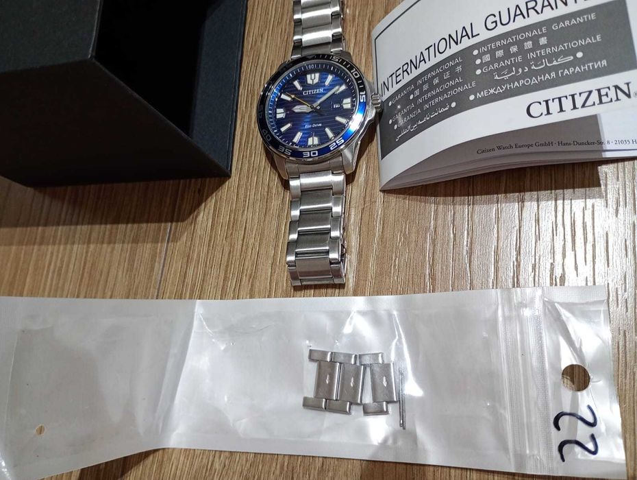 Ceas Citizen Eco-Drive barbatesc, in garantie