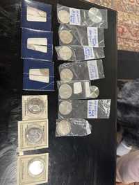 Vând monezi euro argint