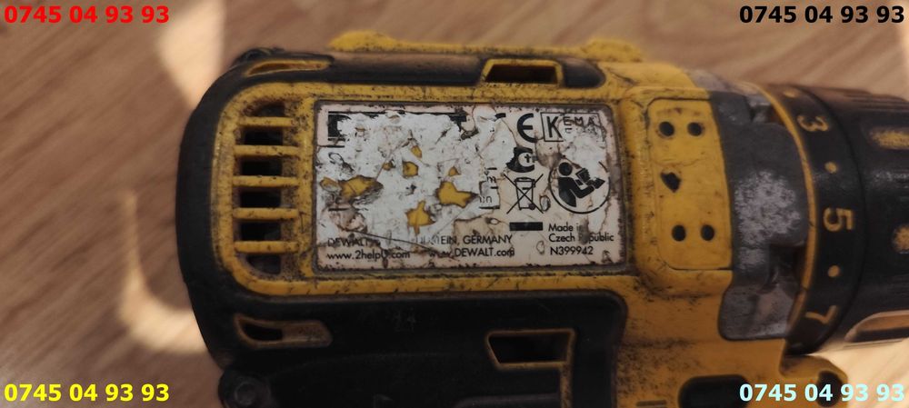 filetanta bormasina DEWALT 20V brushles functionala s vinde ca in poze
