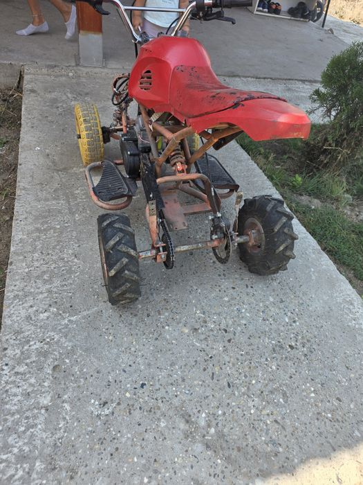 Atv ptr copii pe benzina, motor nou.