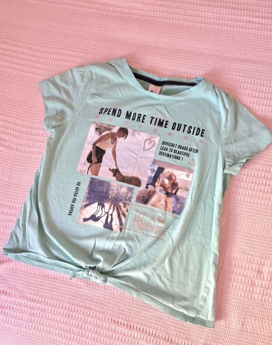 ПРОМОЦИЯ Детска рокля H&M +тениска