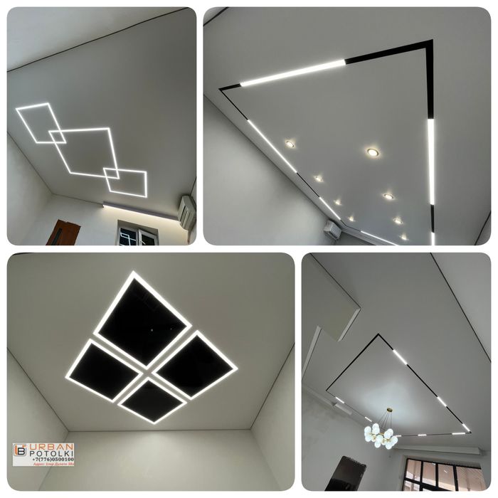 Дизайнерские натяжные потолки