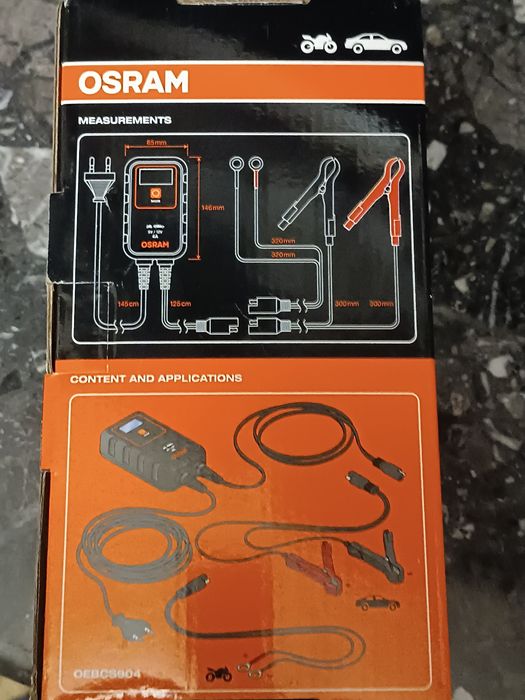 Incarcator baterii auto smart Osram