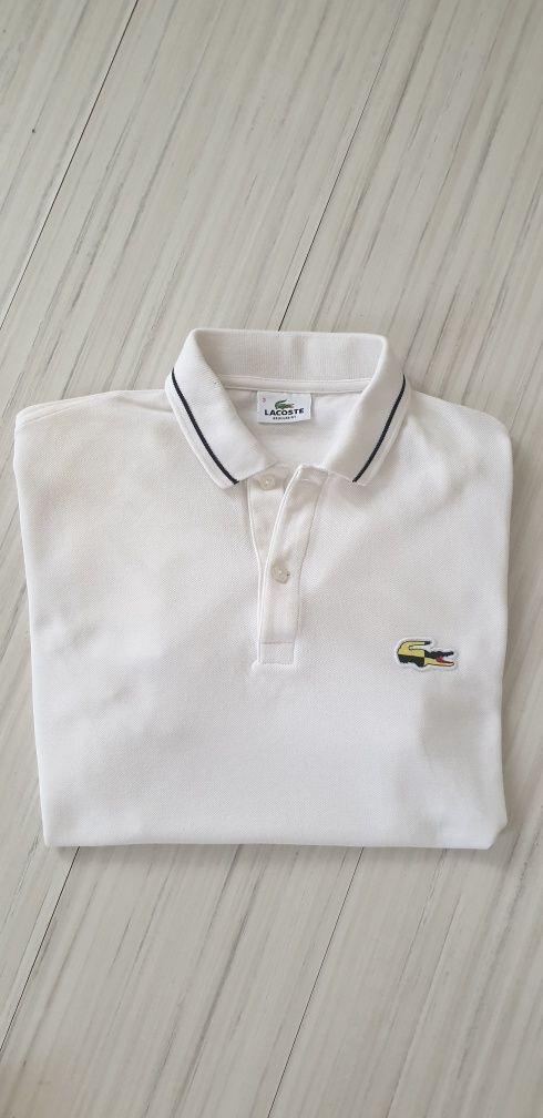 Lacoste Pique Cotton Regular Fit  Size 3 - S ОРИГИНАЛ! Мъжка тениска!