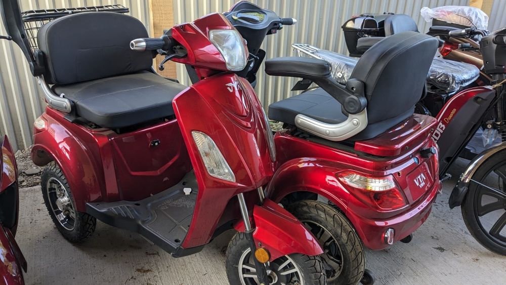 Triciclu Seniori fotoliu rate RDB Volta fara permis