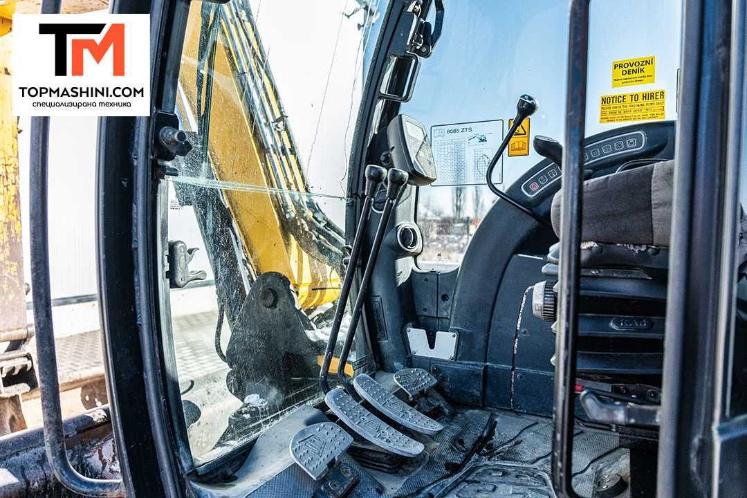 Наем на багер JCB 8085 ZTS