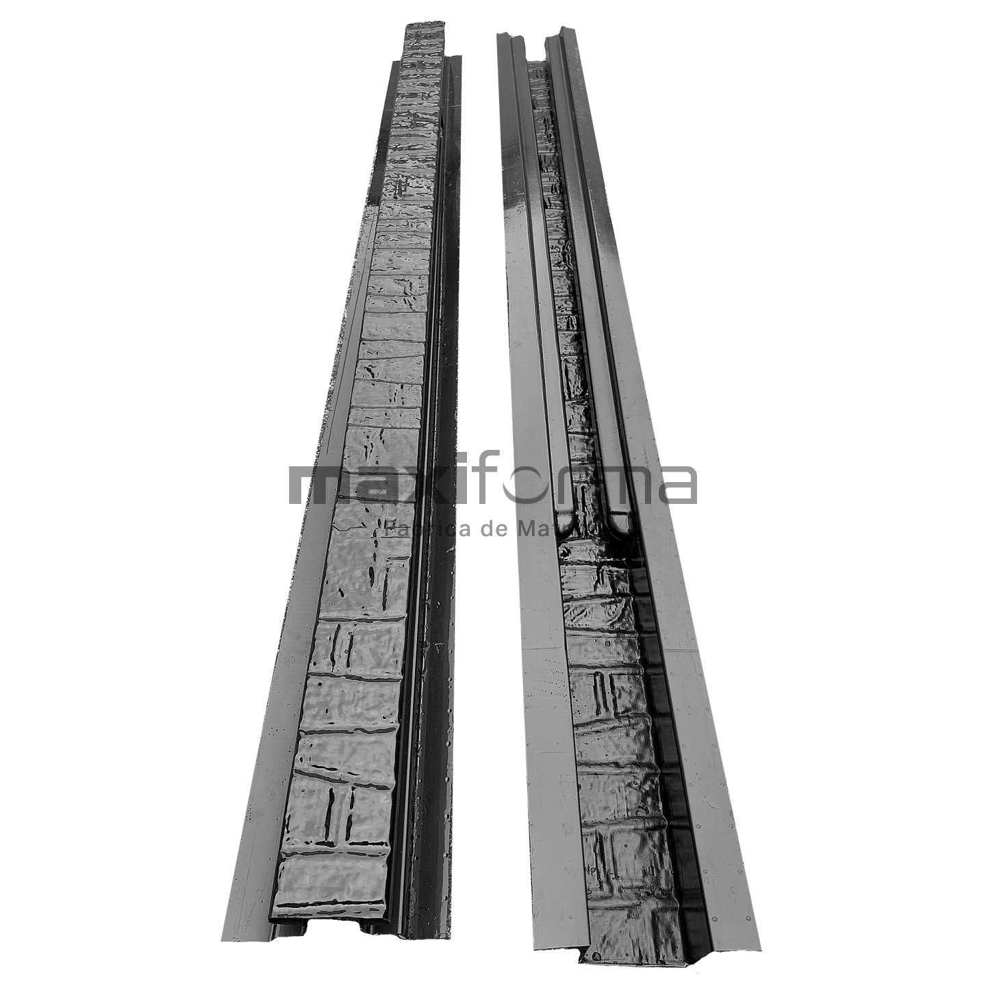 Matrite Stalpi Gard Beton din Plastic ABS 2.5mm - Ultra rezistenti!