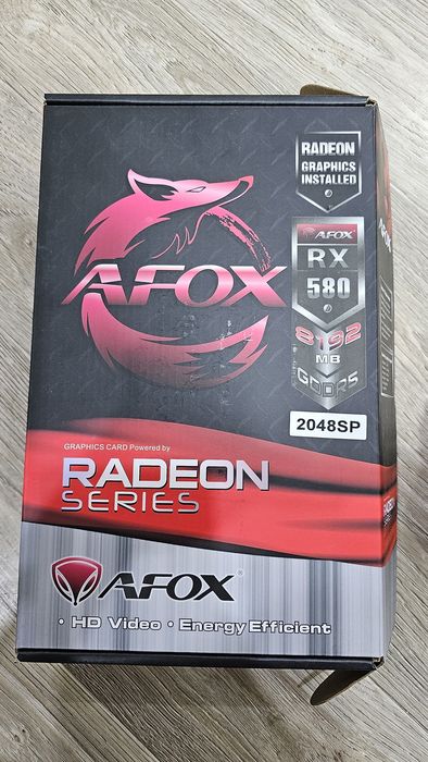Видеокарта rx 580 8gb AFOX
