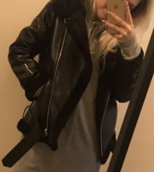 Яке байкър biker, зимно дебело