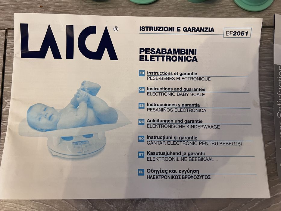 Cantar digital pentru sugari si copii Laica BF2051