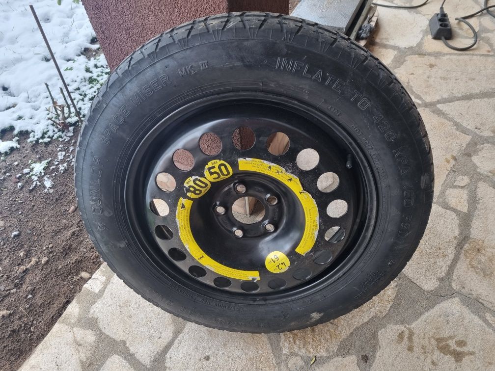 Резервна гума патерица за Mercedes Ml ot 2010godina  155/90/18
