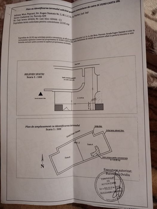 Vand sau inchiriez spatiu comercial