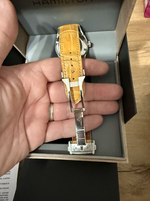 Ceas barbatesc Hamilton Jazzmaster H32635541, 42 mm