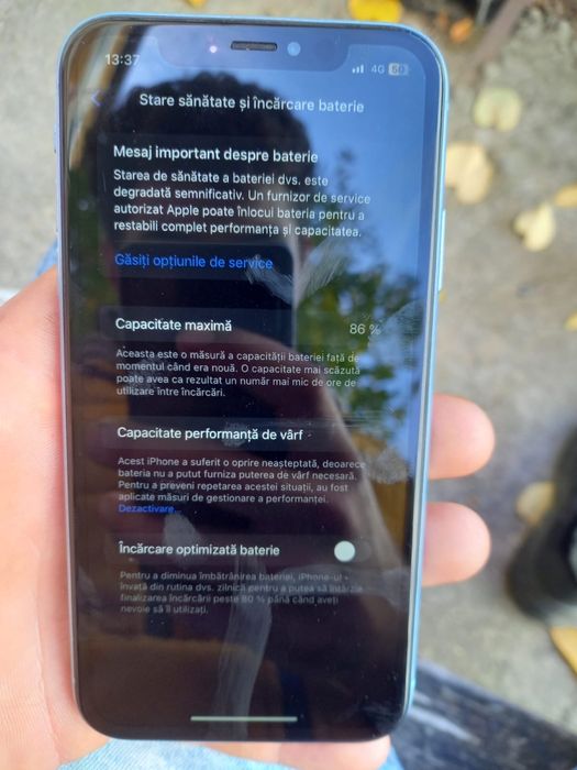 Vand schimb iphone xr bateria 86 service