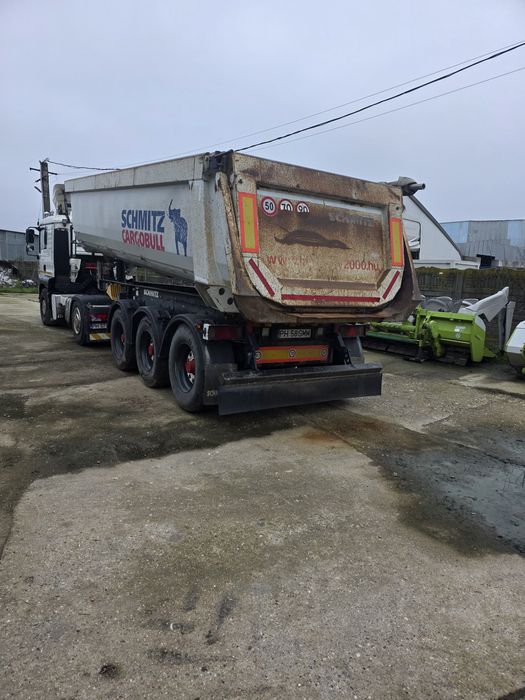 Vand ansamblu basculabil MAN TGA si bena Schmitz