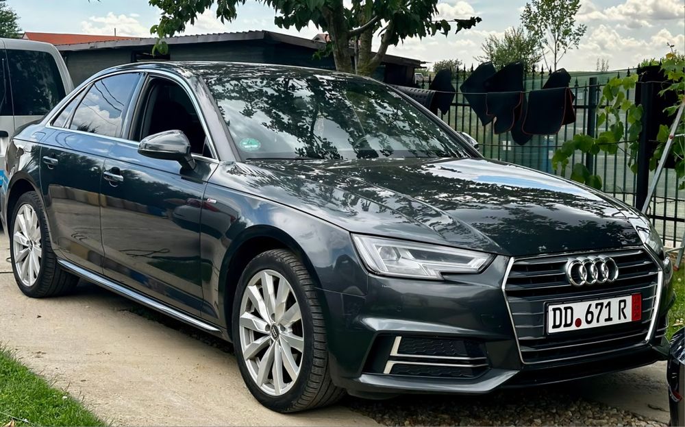 Audi A4 B9 2.0 diesel * S Line * Automată * înmatriculat 09.2024